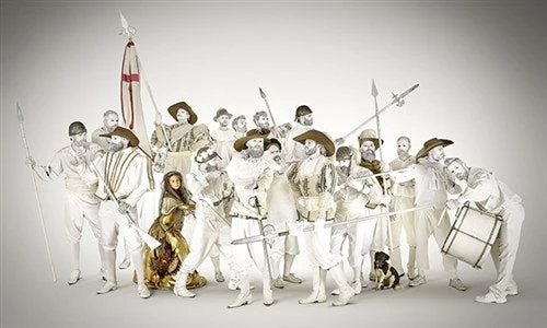 Foto Art - 'The Night Watch Color'