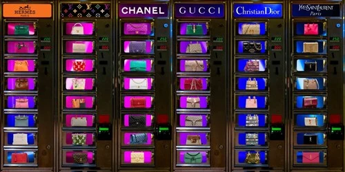 Foto Art - 'Fashion Vending'