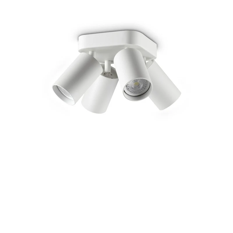 Ideal Lux DYNAMITE Plafondspotclusters wit 4x GU10