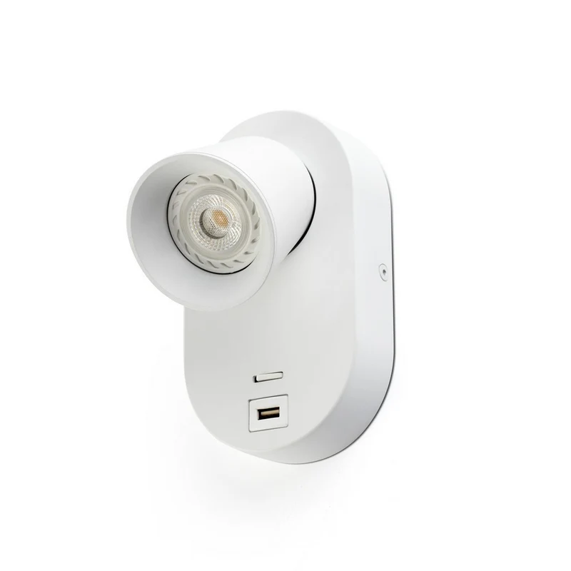 Faro CORB - Geïntegreerde LED Wall Spotlight Wandlamp Wit