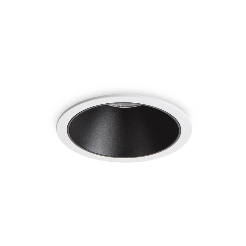 Ideal Lux Game - LED 1 Licht Inbouwspot Wit Zwart