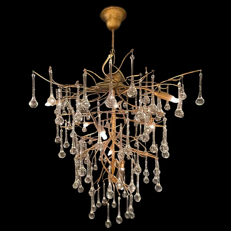 Kroonluchter Florance - verticaal - 60 x 60 cm