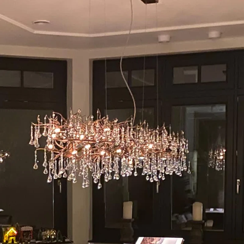 Kroonluchter Florance - horizontaal - 180 cm
