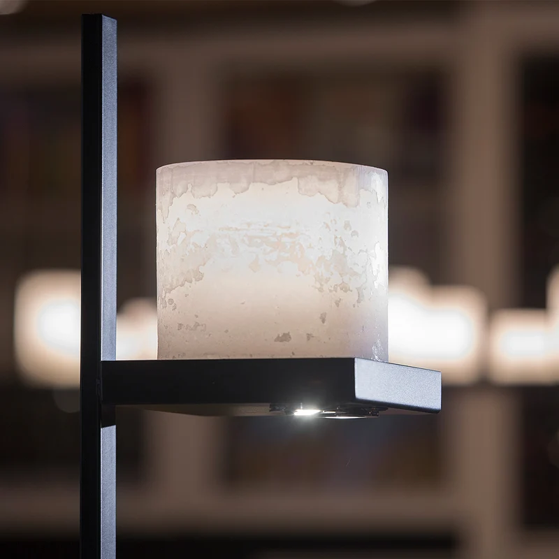 Vloerlamp Candle Fusion - enkele kaars
