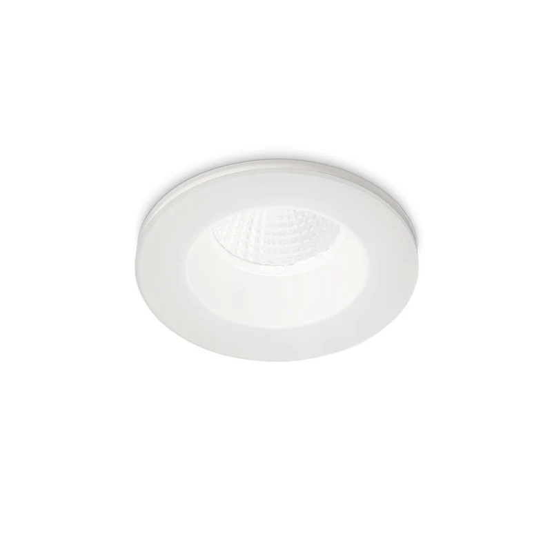 Ronde Inbouwspot Wit IP65, 3000K, 8W