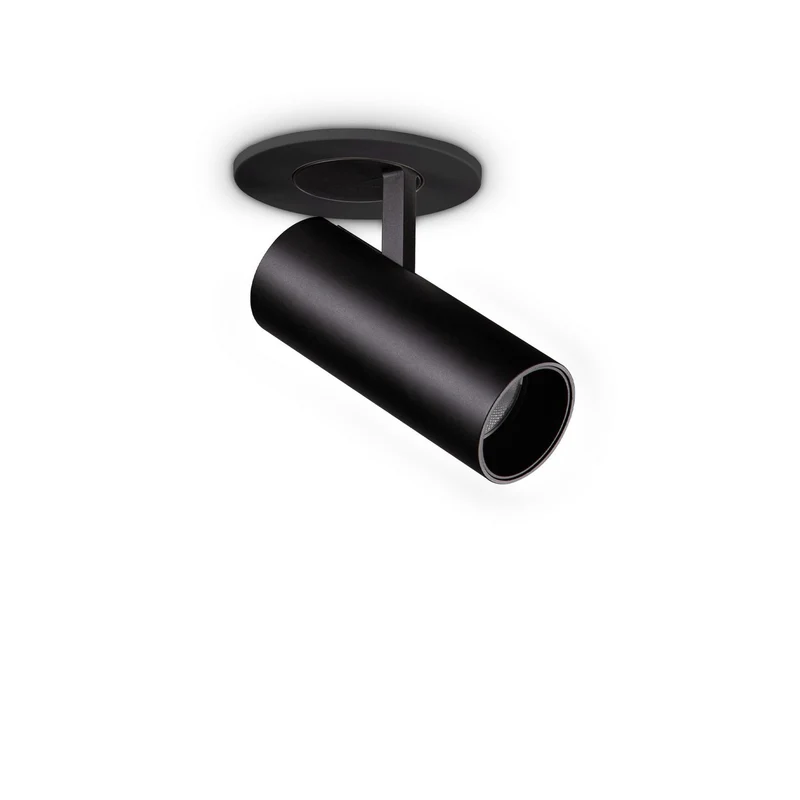 Ideal Lux NOVA Inbouwspot zwart, 1x LED, 630lm, 4000K