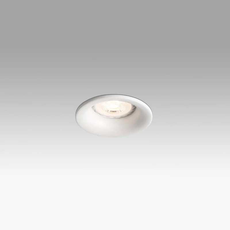 Faro Ne - 1-lichts ronde inbouwspot wit, GU10