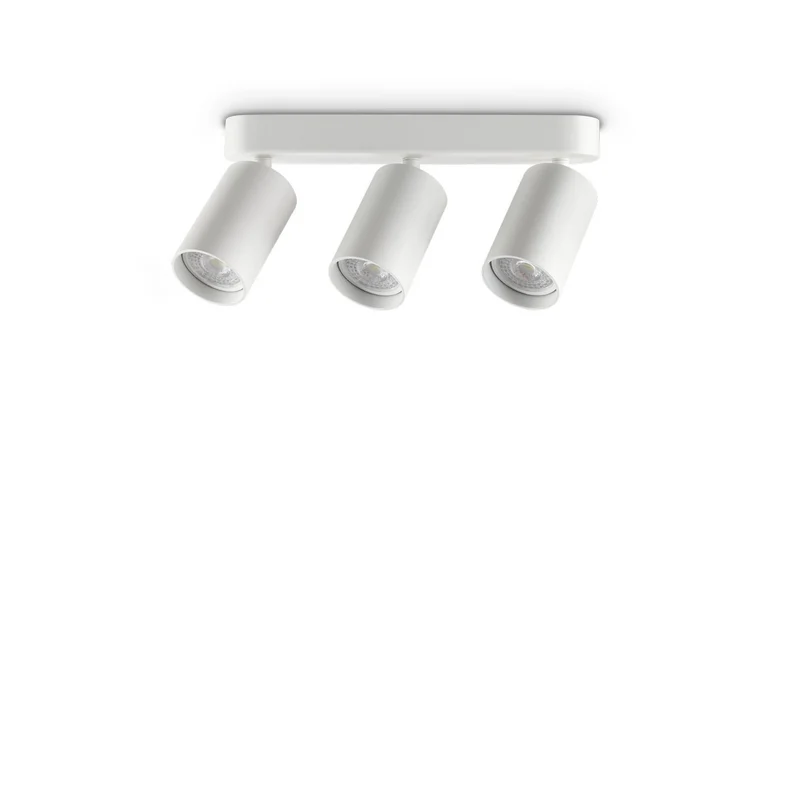 Ideal Lux DYNAMITE Plafondspotstrip wit 3x GU10