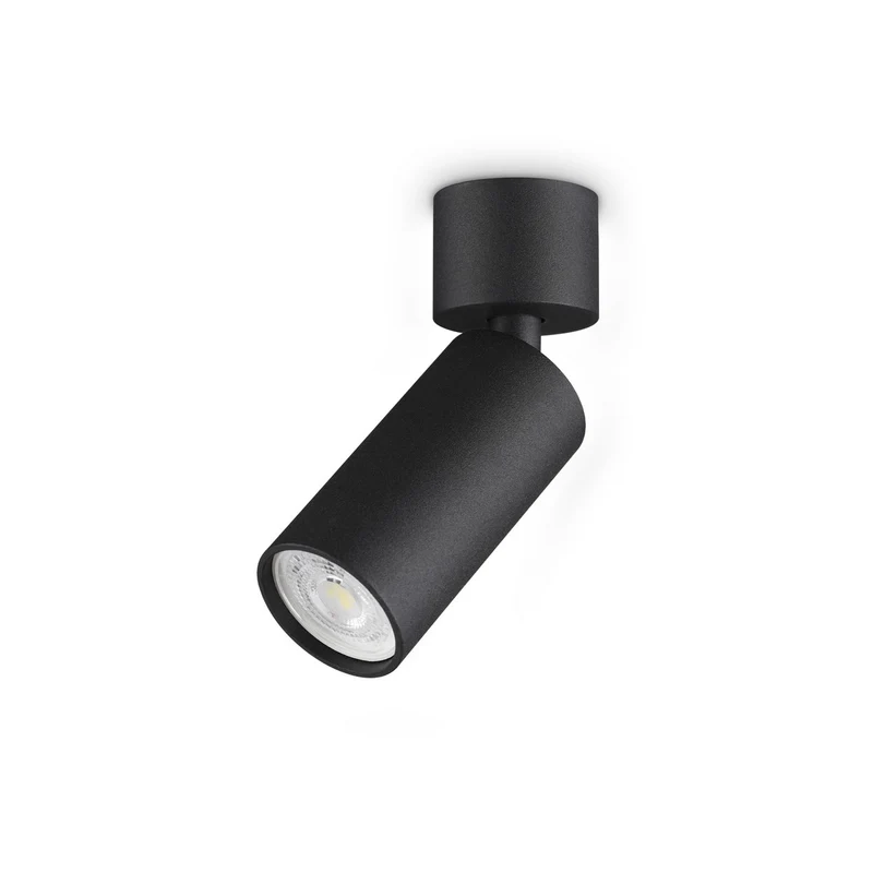 Ideal Lux DYNAMITE Enkele spot, zwart, 1x GU10