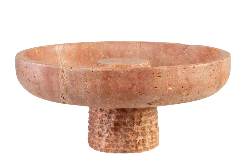 Schaal Chisel - Red Travertine