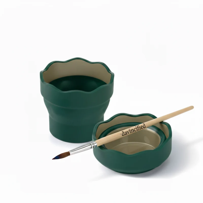 Collapsible Brush Cleaning Cup