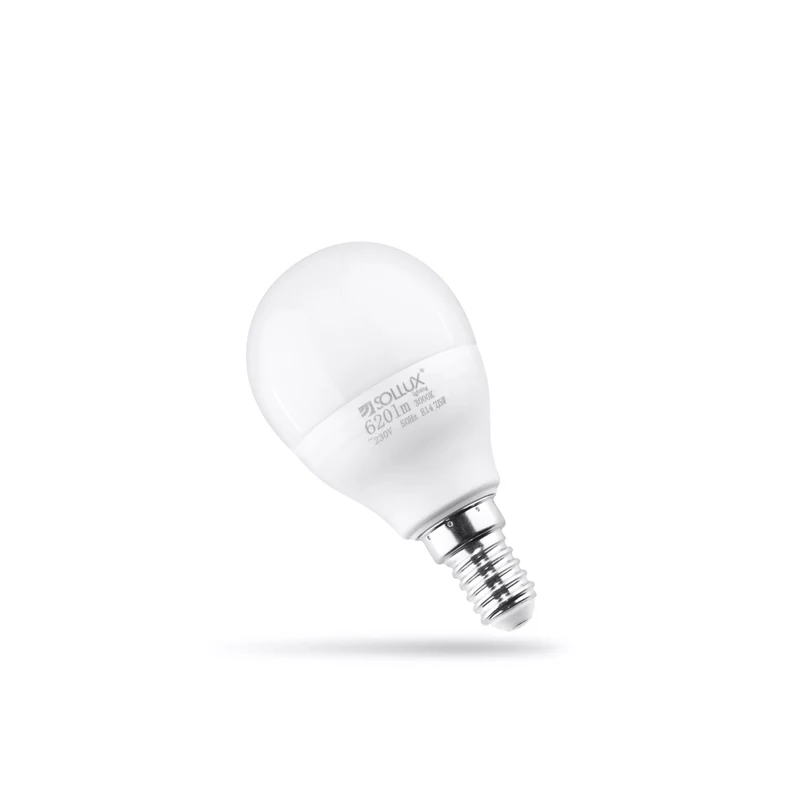 Sollux Lighting LED lamp E14 3000K 7,5W 620lm - 4,5x4,5x8,9cm