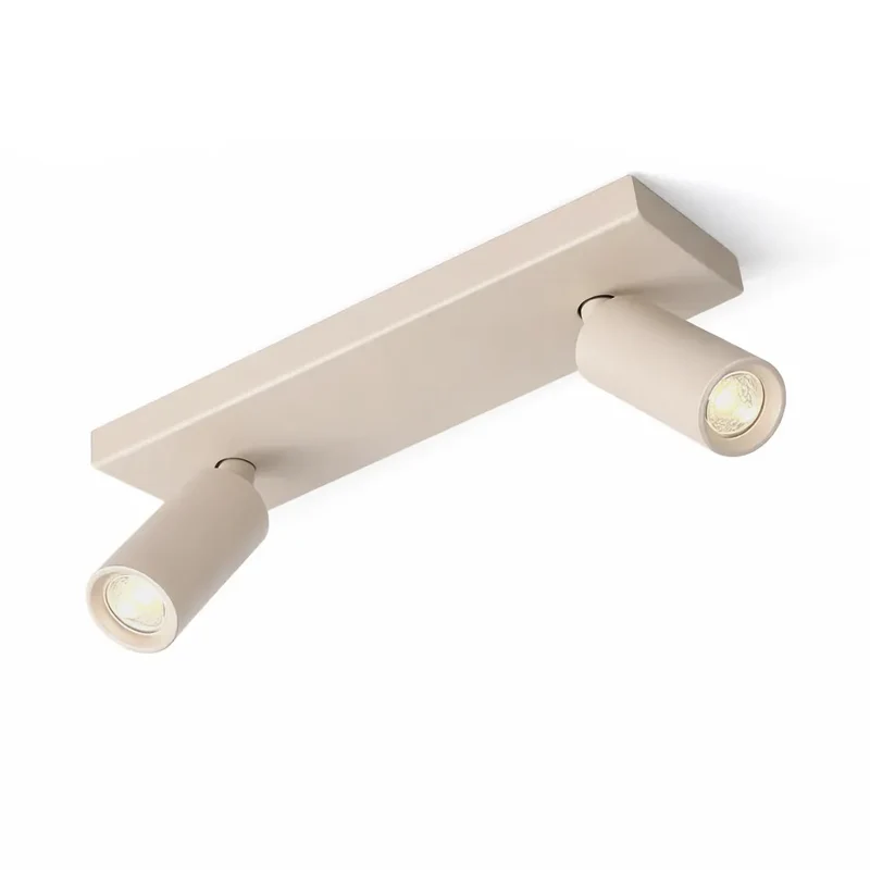 Freelight spot Scolo - 2 lichts - 28 x 12 cm - beige