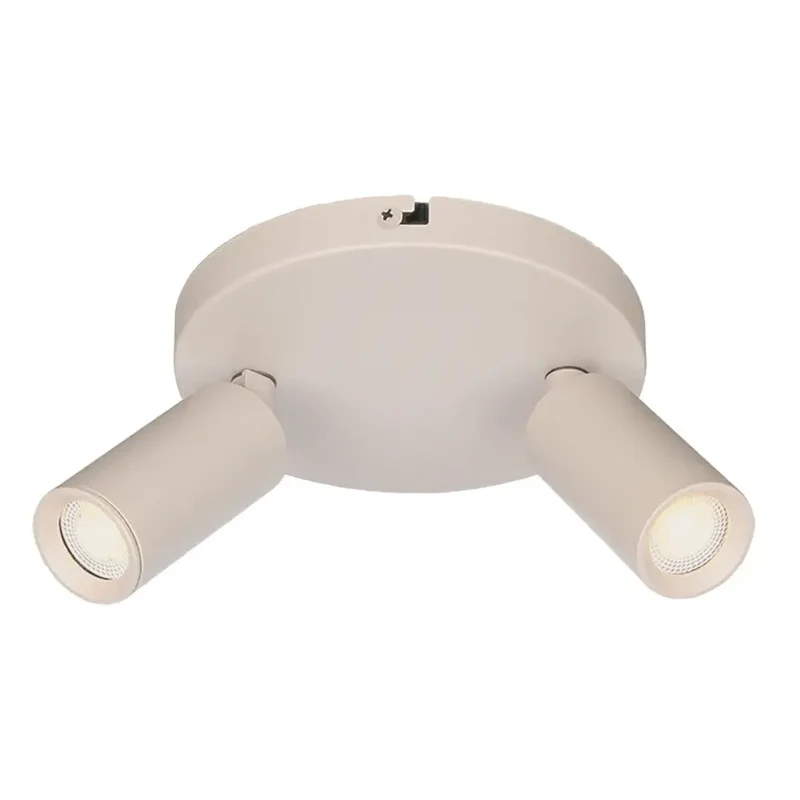 Freelight spot Scolo - 2 lichts - 15 x 12 cm - beige