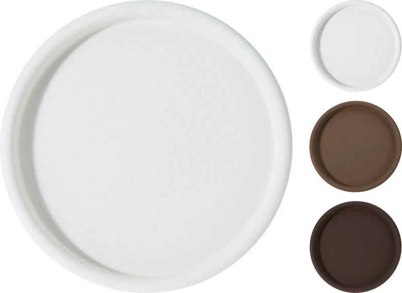 ONDERBORD ''CROCK'' METAAL D31,5 H2,5CM 3 ASSORTIE