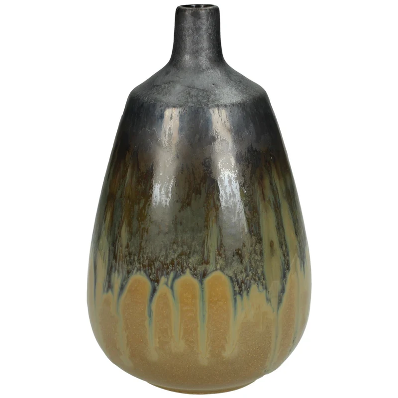 Vase Yellow 21x13x13cm