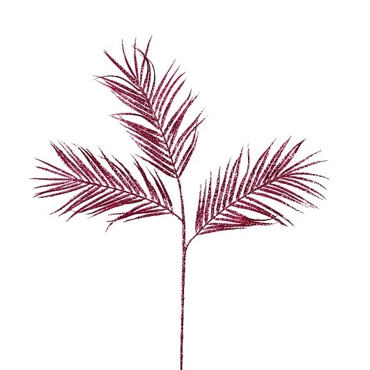 Varenblad fuchsia - l80cm