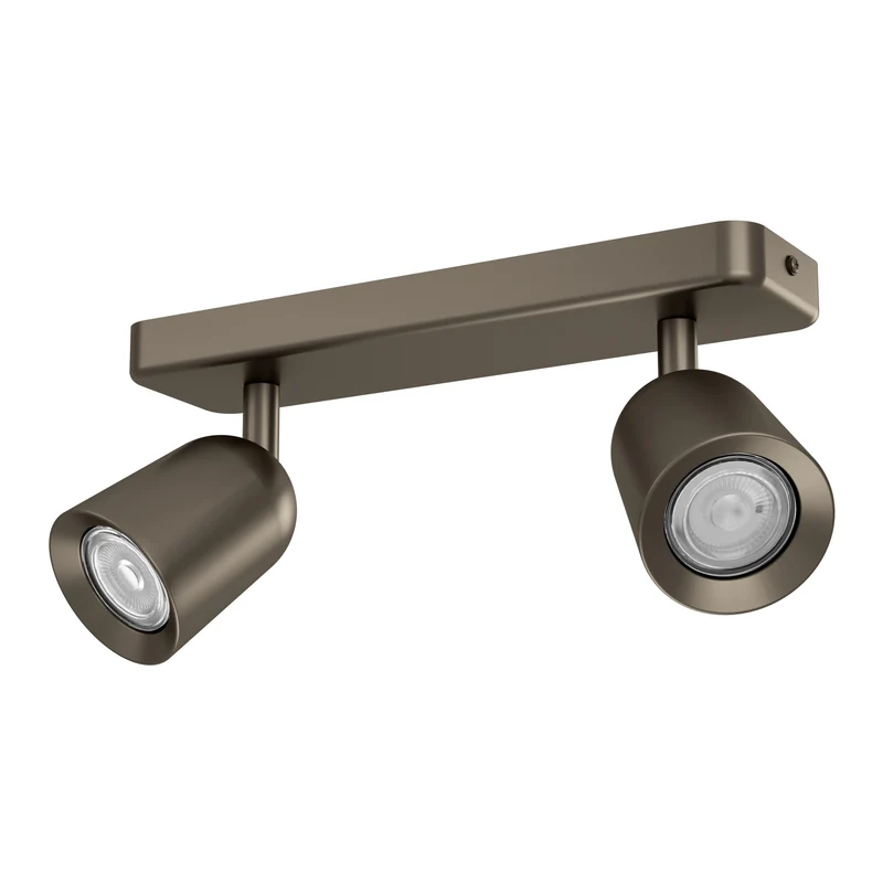 EGLO spot Camaldoli - gu10 - 30 cm - donker brons