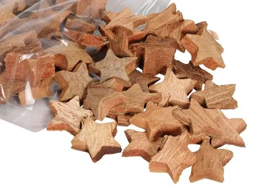 Coco star 3cm natural 50pcs