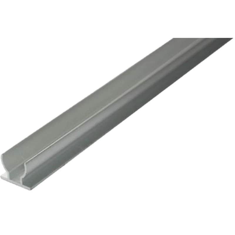 Aluminium bevestigingskoker lichtslang | 1 meter