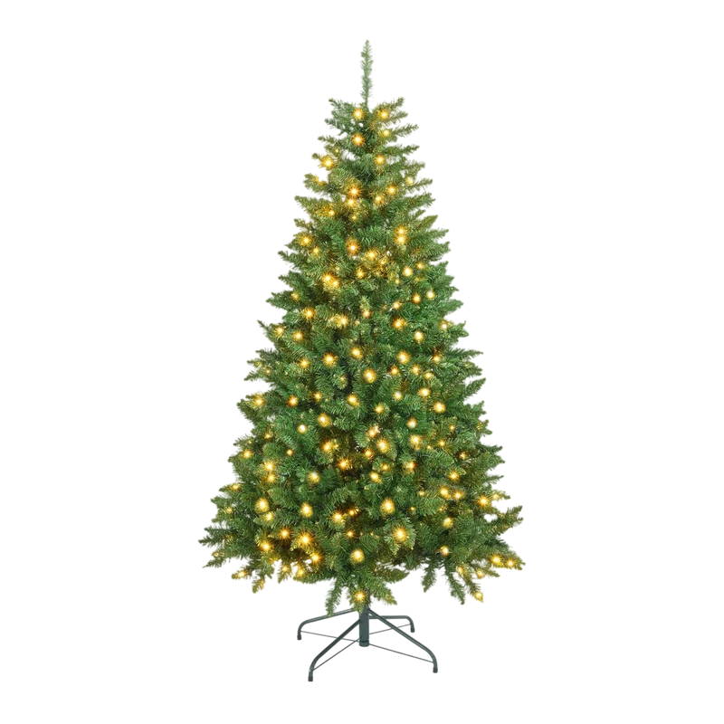 PE/PVC Kerstboom met led 150 cm