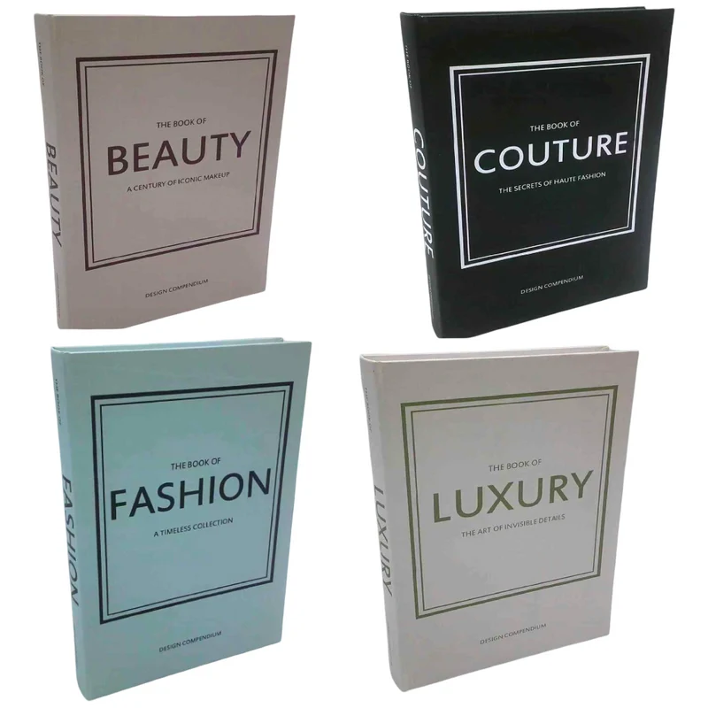 Books Set/2 fashion 30x21x7cm 4 assortie
