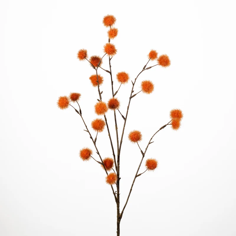 Pompom L91cm orange