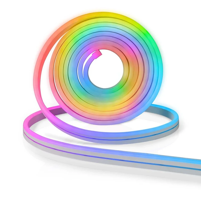 Smart NEON LED strip - RGB / dreamcolor - IP65 - 5 meter - SmartLife
