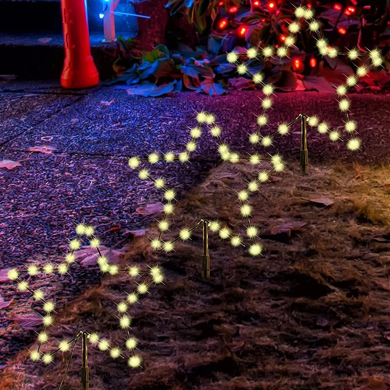 LED kerststerren set - 3 stuks - 30cm - Warm wit