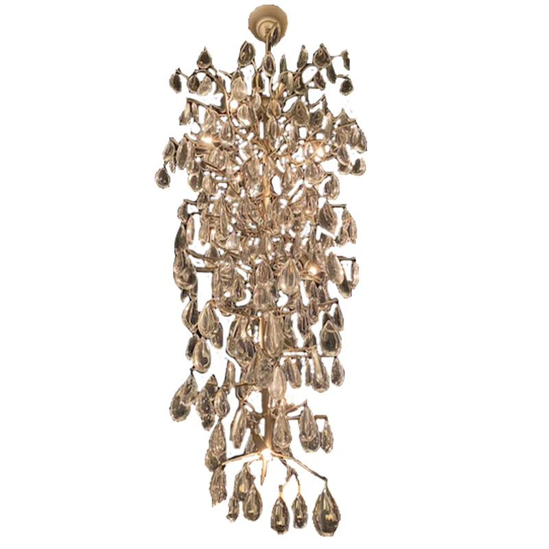 Kroonluchter Sienna - verticaal - 60 x 130 cm