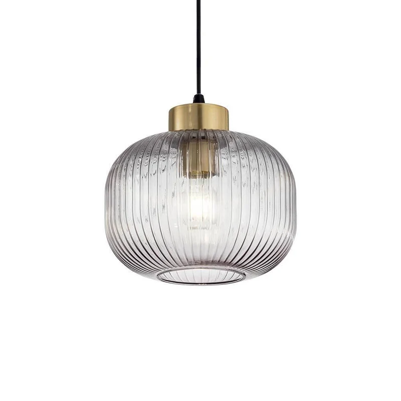 Mint Glas-Pendellampe Ø 24cm