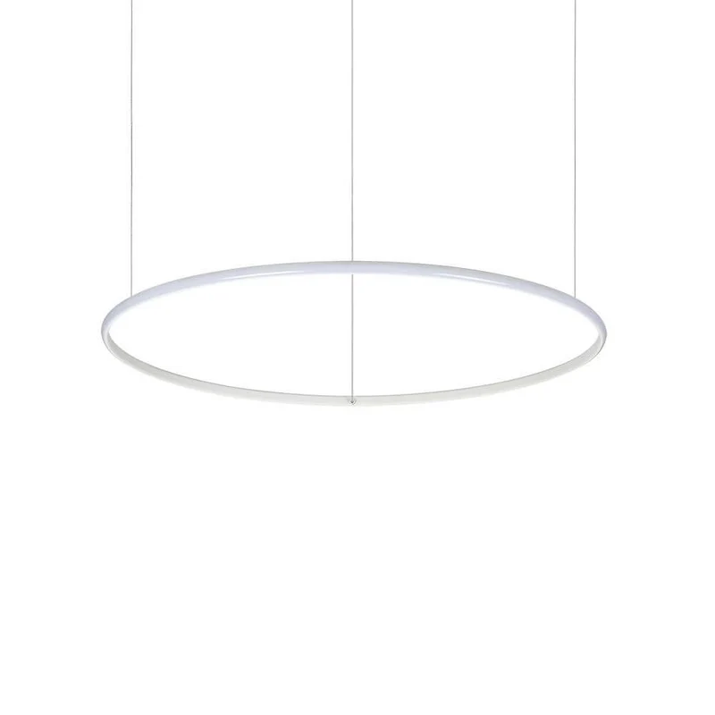 Hulahoop Pendelleuchte Weiß