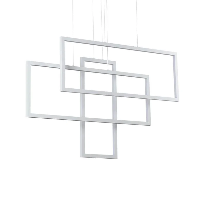 Frame LED Metall-Pendelleuchte
