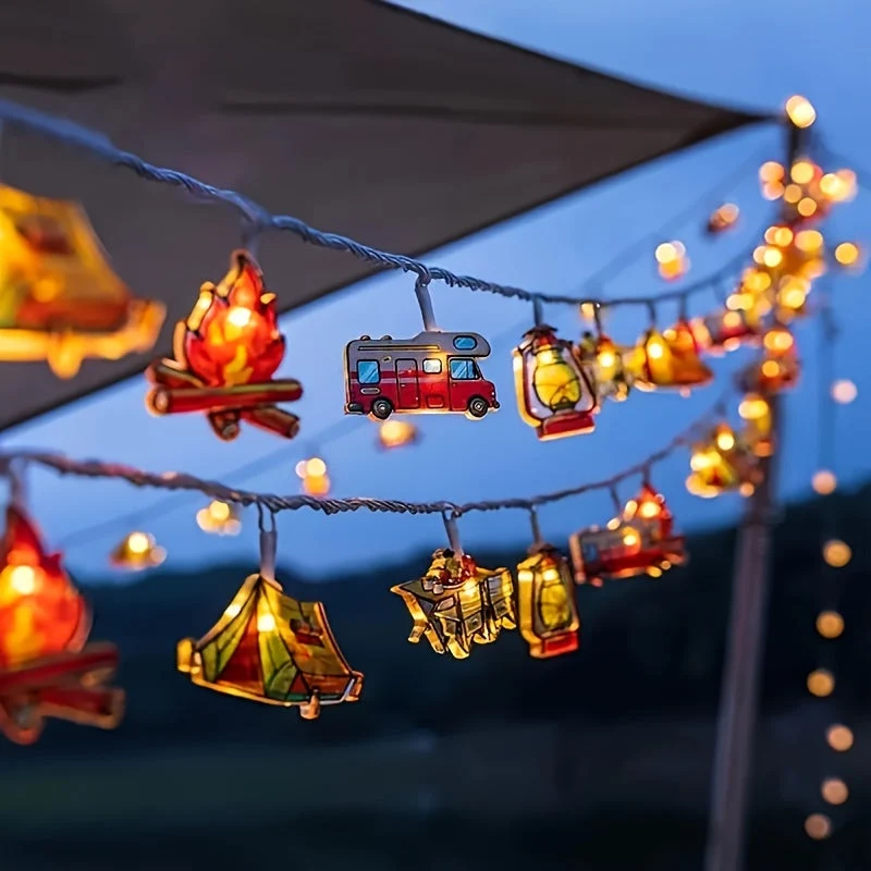 GlowFakkel – Elegante Lichtsnoer voor Feestdecoratie