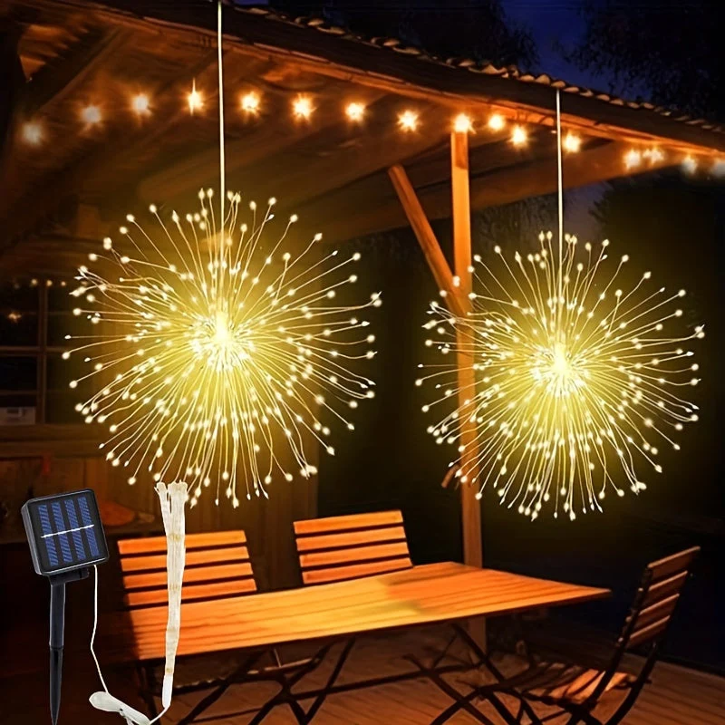 SolarGlow Light – Stijlvolle Zonne-LED Tuinlamp 90 Leds