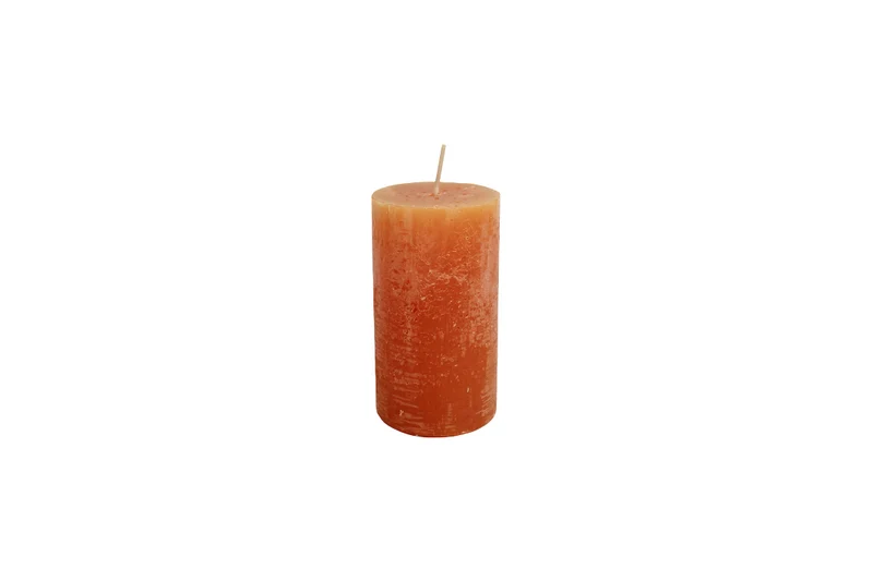 Kaars rustiek 110/60mm saffron