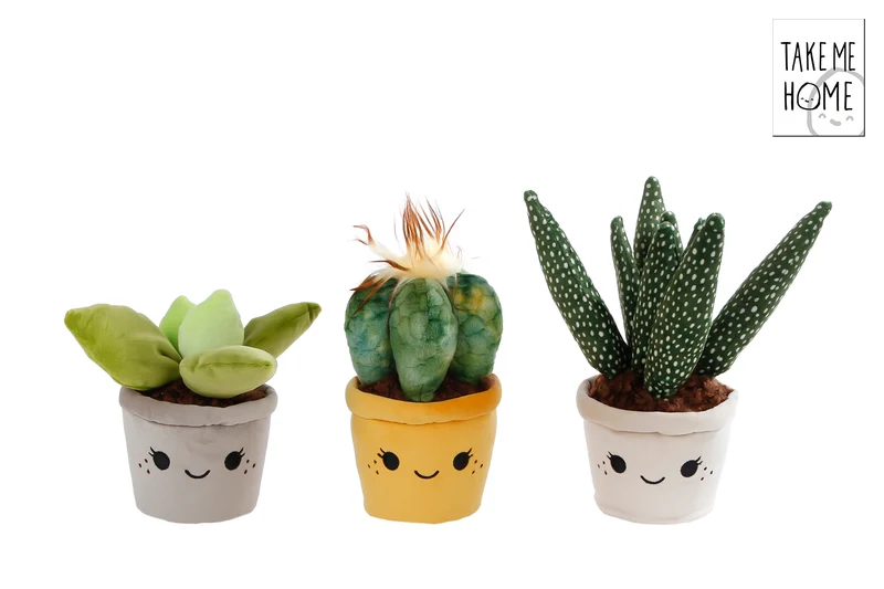 Take Me Home plant pluche L 3 assortie 19-27cm