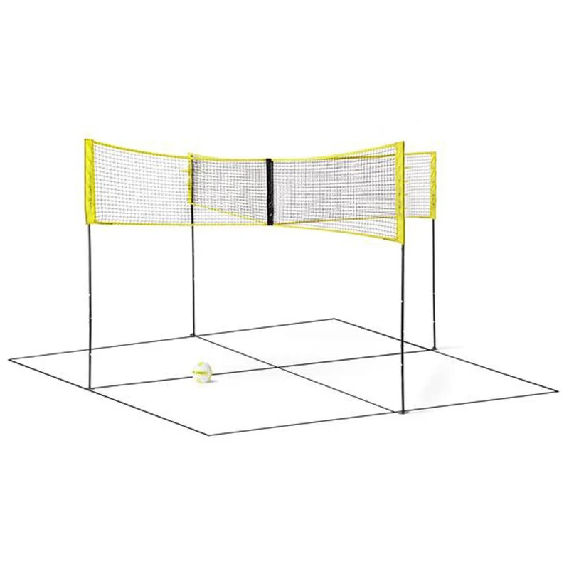VOLLEYBAL MET VIER MENSEN