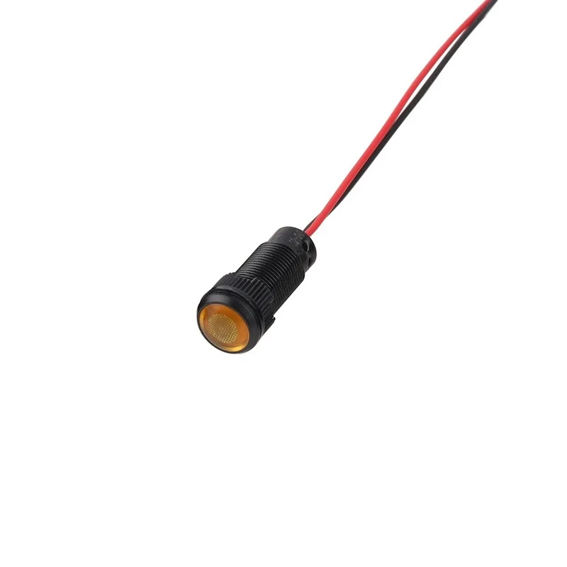 Mini LED indicatielampje - Oranje - 12mm - 12/24V