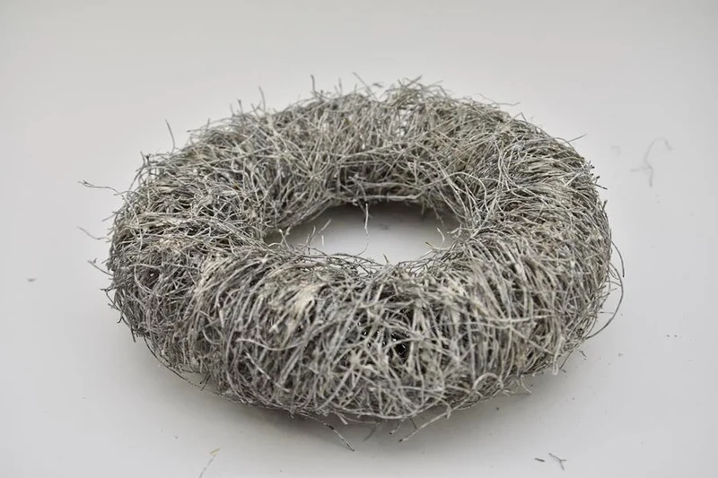 Salimkrans 30x7,5cm rond White-Wash