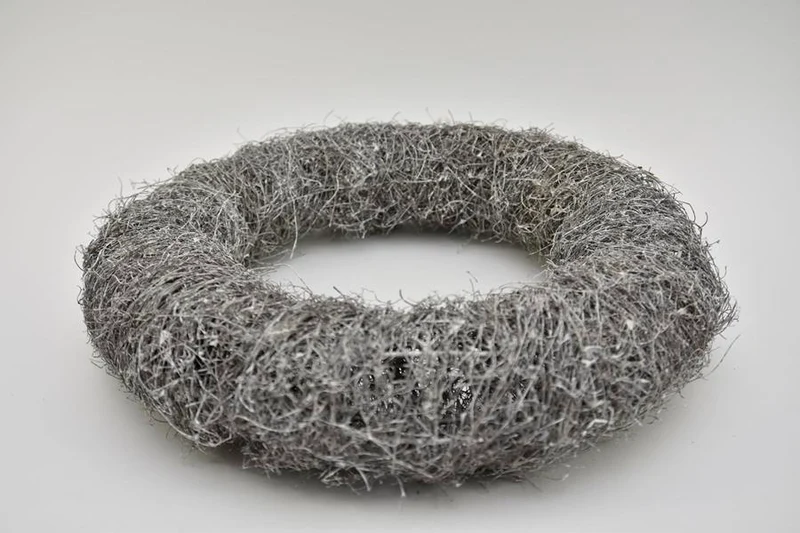 Salimkrans 40x8,5cm rond White-Wash