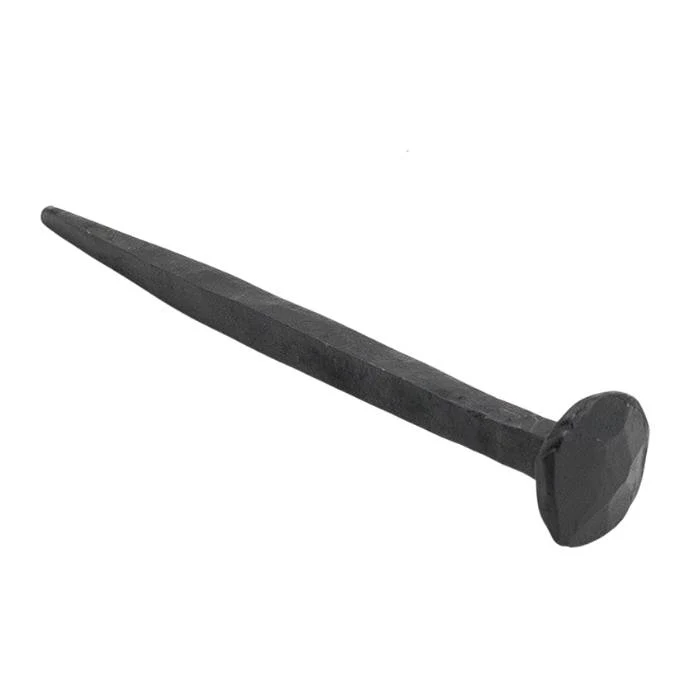 Wandhaak spijker metaal 12,5cm zwart