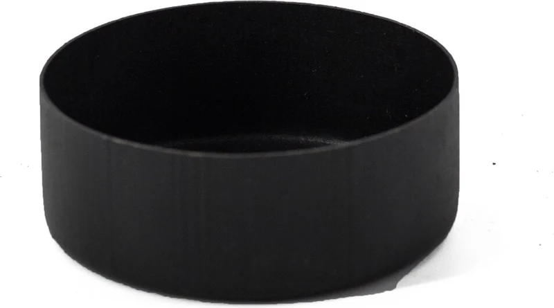 Theelichthouder met magneet metaal 2,5×3,5cm zwart