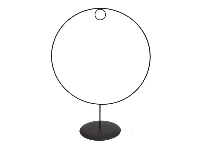 pc. 1 metal ring/foot black Ø 40x51 cm