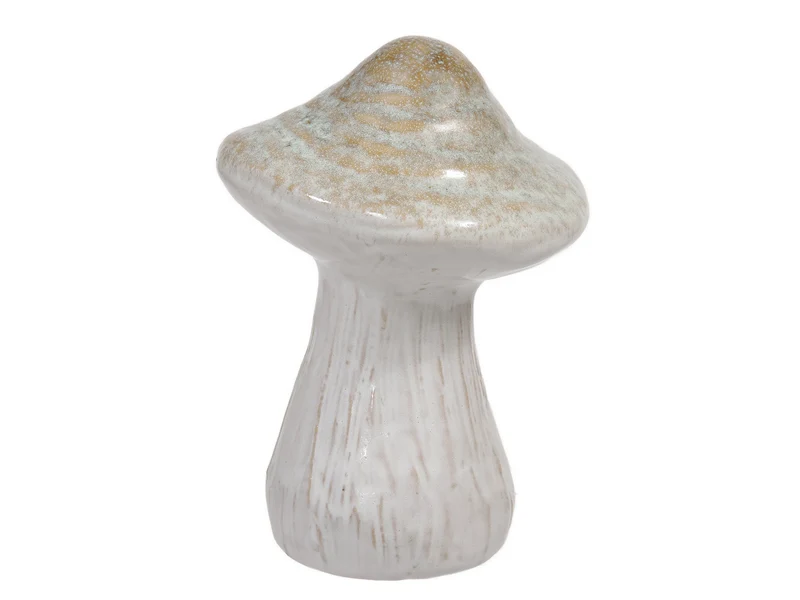 pc. 1 porcelain mushroom yellow Ø 9.5x13 cm