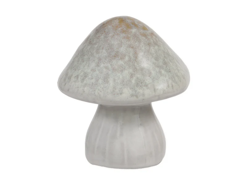pc. 1 porcelain mushroom yellow Ø8.5x10 cm