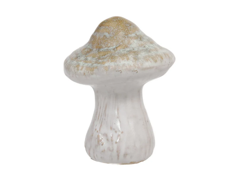 pc. 1 porcelain mushroom yellow Ø 7x8.5 cm