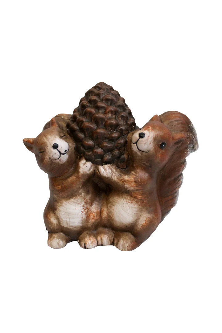 EEKHOORN 14X7.3X12.5CM - AARDEWERK