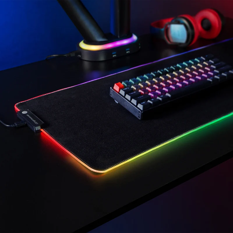 RGB gaming muismat - 80 x 30cm