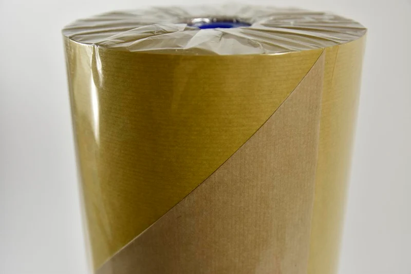 Pakpapier okergeel 12 kg natuur bruinkraft 60 cm 50gr